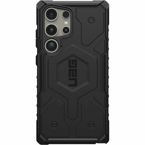 Urban Armor Gear Pathfinder Rugged Case for Samsung Galaxy S24 Ultra Smartphone - Hex Pattern - Black - Impact Resistant, 