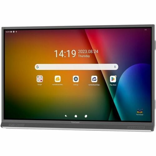 ViewSonic ViewBoard IFP7552-2F 190.5 cm (75") 4K UHD LCD Collaboration Display - ARM Cortex A73 + A53 - 8 GB - Ultra Fine 