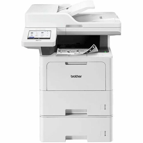 Brother MFC-L6710DWT Wired & Wireless Laser Multifunction Printer - Monochrome - Copier/Fax/Printer/Scanner - 50 ppm Mono 