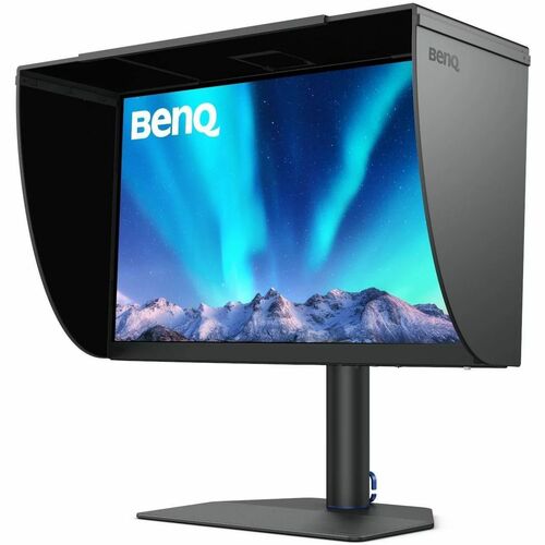 BenQ PhotoVue SW272Q 27" Class WQHD LED Monitor - 16:9 - Grey - 68.6 cm (27") Viewable - In-plane Switching (IPS) Technolo