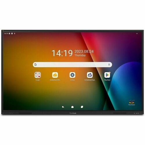 ViewSonic ViewBoard IFP75G1 190.5 cm (75") 4K UHD LCD Collaboration Display - Infrared (IrDA) - Touchscreen - 16:9 Aspect 