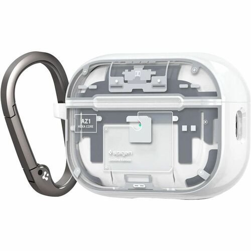 Spigen Ultra Hybrid Zero One Charging Case Apple AirPods Pro (2nd Generation) - Zero One White - Drop Resistant, Scratch R