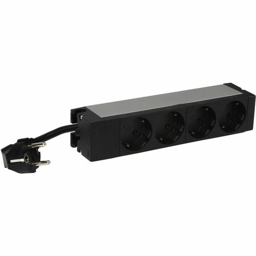 Legrand LCS³ PDU - 4 x 2P+E - 16 A - 230 V AC Input - 1U - 1 m Cord Length - Horizontal/Vertical - Cabinet-mountable - Hor
