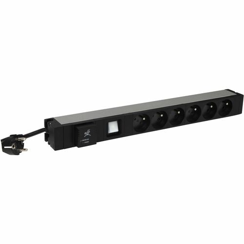 Legrand LCS³ PDU - 6 x 2P+E - 16 A - 230 V AC Input - Surge Protection - 1U - 3 m Cord Length - Horizontal/Vertical - Cabi