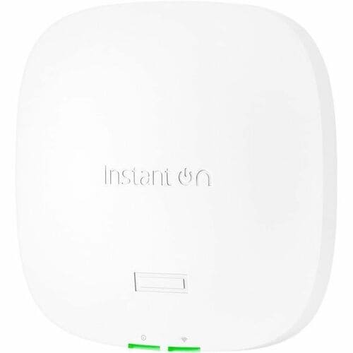 HPE Networking Instant On AP21 (RW) Dual Radio 2x2 Wi-Fi 6 Access Point. 2.4 GHz, 5 GHz, Maximum data transfer rate: 1200 