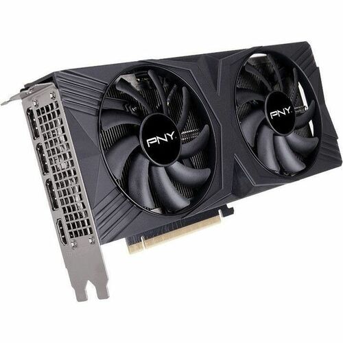 Carte Graphique PNY NVIDIA GeForce RTX 4070 SUPER - 12 Go GDDR6X - 7680 x 4320 - 1,98 GHz Matériau - 2,49 GHz Boost clock 