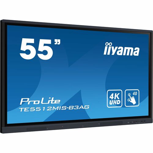 iiyama ProLite TE5512MIS-B3AG 139,7 cm (55 Zoll) 4K UHD LCD Collaboration Display - ARM Cortex A55 - 8 GB - Infrarot (IrDA