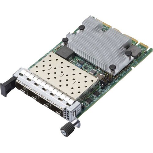 HPE BCM57504 25Gigabit Ethernet Card for Server - 25GBase-X - SFP28 - Plug-in Card - PCI Express 4.0 x16 - OCP 3.0 Bracket