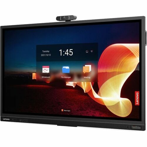 Lenovo ThinkVision T75 Collaboration Display - 75" LCD - ARM Cortex A73 - 4 GB - Infrared (IrDA) - Touchscreen - 16:9 Aspe
