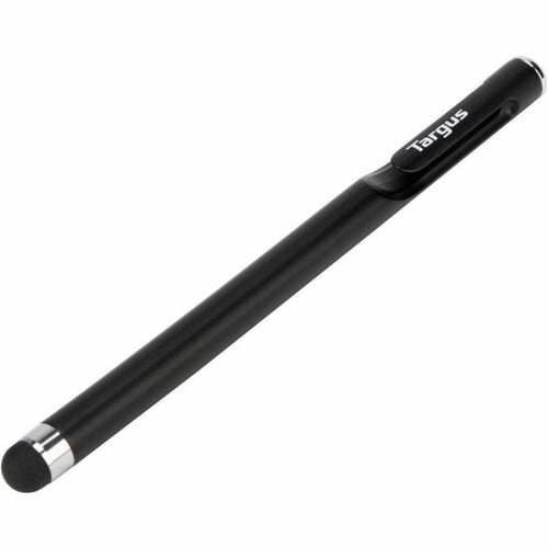 Targus Antimicrobial Smooth Stylus Pen For Smartphones and Touchscreens - Black - 1 Piece - Capacitive Touchscreen Type Su