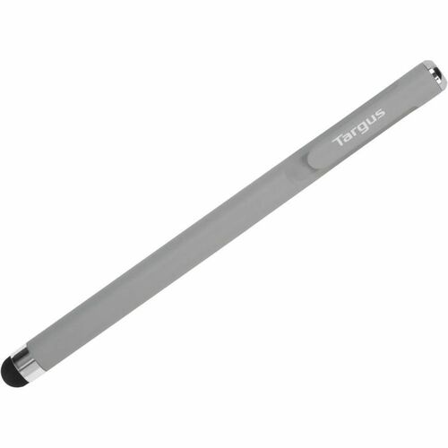 Targus Antimicrobial Smooth Glide Stylus - Grey - Capacitive Touchscreen Type Supported - Grey - Tablet, Smartphone, Noteb