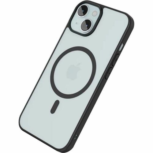 PEEL The Super Thin Bumper Case for iPhone 15 - For Apple iPhone 15 Smartphone - Black - Translucent, Matte - Drop Resista