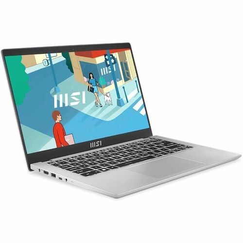 MSI Modern 14 C13M MODERN 14 C13M-855AU 14" Notebook - Full HD - Intel Core i3 13th Gen i3-1315U - 8 GB - 256 GB SSD - Urb