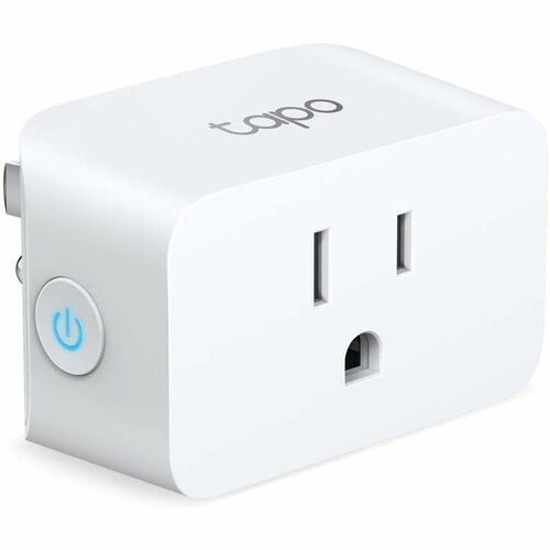 Smart Plug Tapo Mini Smart TP15 - 120 V AC / 15 A - Google Assistant, Alexa, Siri Supportati - Bianco