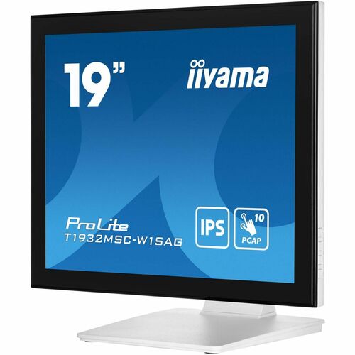 iiyama ProLite T1932MSC-W1SAG 19" Class LED Touchscreen Monitor - 5:4 - 14 ms - 48.3 cm (19") Viewable - Projected Capacit
