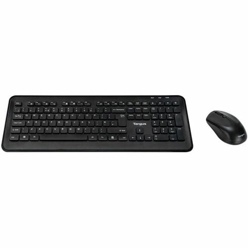 Targus AKM610UK Keyboard & Mouse - QWERTY - English (UK) - USB Wireless RF 2.40 GHz Keyboard - Keyboard/Keypad Color: Blac
