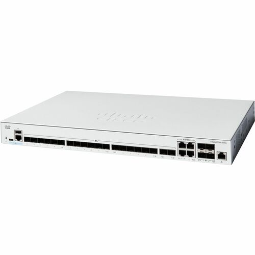 Cisco Catalyst 1300 C1300-24XS Verwaltbar Layer 3 Switch - Gigabit-Ethernet, 10 Gigabit Ethernet - 10GBase-X, 1000Base-T -