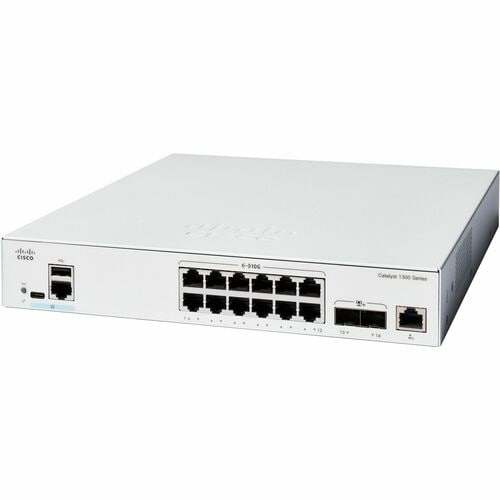 Commutateur de niveau 3 Cisco Catalyst 1300 1300-12XT-2X 12 Ports Gérable - 10 Gigabit Ethernet - 10GBase-X, 10GBase-T - 3