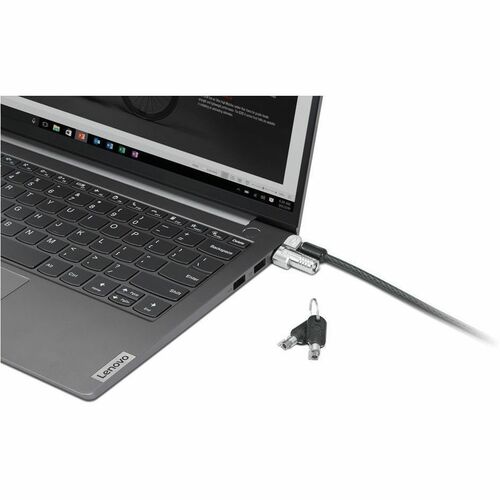 Câble de verrouillage Lenovo NanoSaver Pour Ordinateur Portable, Ordinateur de bureau, Moniteur, Tablette - 180 cm (70,87"