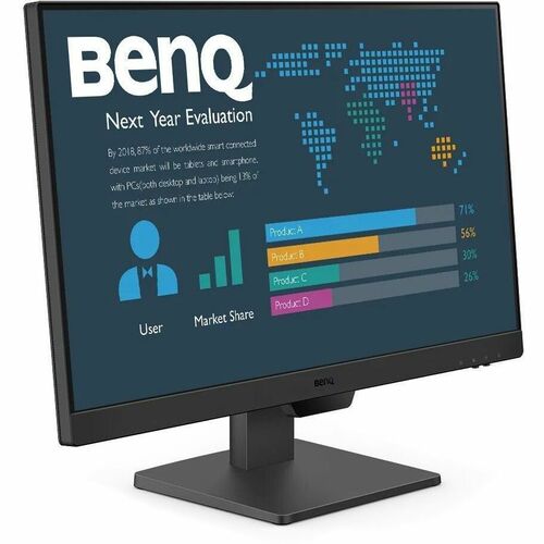 BenQ BL2490 24" IPS FHD 99% sRGB 100Hz LED Monitor - 16:9 - Black - 23.8" Viewable - In-plane Switching (IPS) Technology -