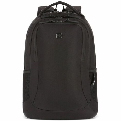 SwissGear Black-5532202416 Carrying Case (Backpack) for 16" Notebook - Black - 600D Polyester Body - Handle, Shoulder Stra