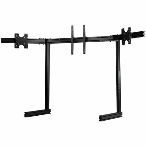 Next Level Racing Elite Free Standing Triple Monitor Stand- Black Edition - 21" to 65" Screen Support - 55.12" Height x 95