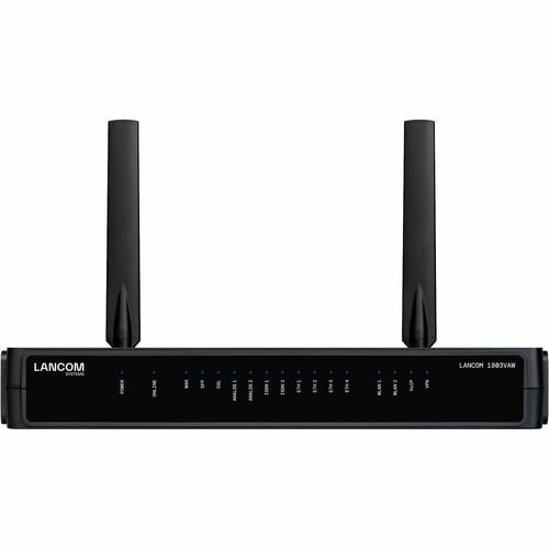 Lancom 1803VAW VoIP-Gateway - 5 x RJ-45 - 2 x FXS - USB - Ethernet, Gigabit-Ethernet, Fast Ethernet - VDSL2/ADSL2+ - Wirel
