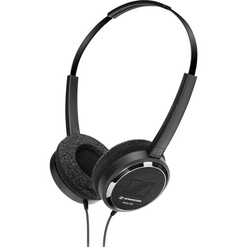 HP 02-140 SENNHEISER STEREO HEADPHONES - ON-EAR