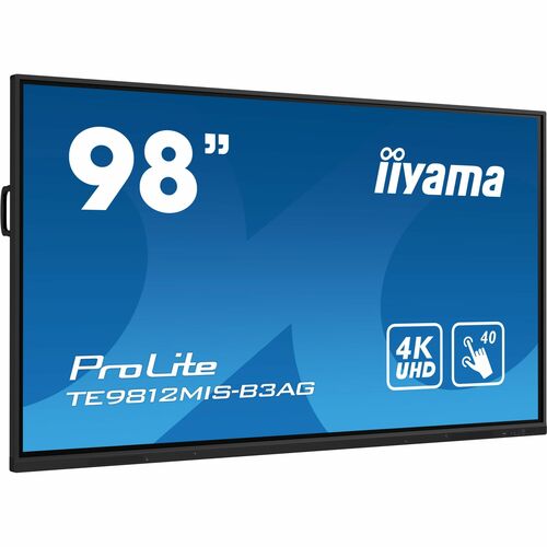 iiyama ProLite TE9812MIS-B3AG 247,7 cm (97,5 Zoll) 4K UHD LCD Collaboration Display - Cortex A55 - 8 GB - Infrarot (IrDA) 