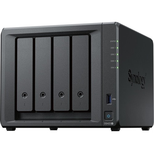 Synology - Intel Celeron J4125 Quad-core (4 Core) 2 GHz - 4 x HDD Supported - 0 x HDD Installed - 4 x SSD Supported - 0 x 
