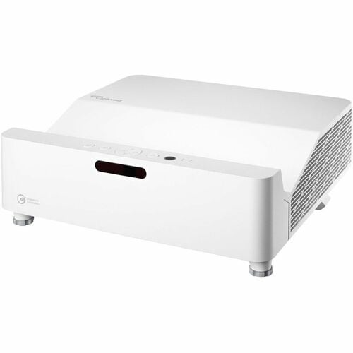 Optoma ZW410UST 3D Ultra Short Throw DLP Projector - 16:10 - Portable - White - Front - 30000 Hour Normal Mode - 300,000:1