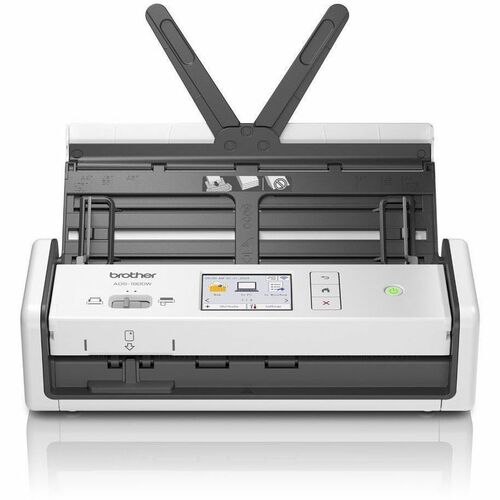 Scanner à alimentation feuille à feuille Brother ADS-1800W - Résolution Optique 600 dpi - Couleur 48 bit - Échelle des Gri