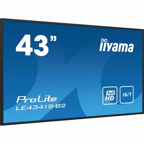 LCD Ecrans à affichages dynamiques iiyama ProLite LE4341S-B2 1079,50 mm Full HD - 18 Heures/7 Jours Operation - Tecnologie