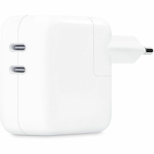 Apple 35 W AC Adapter - Universal Adapter - 2 USB Type-C - For MacBook Air, iPhone, iPad Pro, iPad Air, iPad mini
