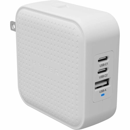 HyperJuice HJ1003WHWWGL AC Adapter - Universal Adapter - 1 USB - 2 USB Type-C - For Notebook, Smartphone, Tablet PC, Headp