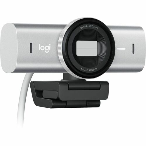 Logitech Master Webcam - 8.5 Megapixel - 30 fps - Pale Gray - USB - 4K - 3840 x 2160 Video - STARVIS Sensor - Auto-focus -