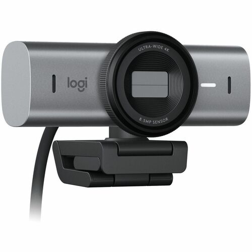 Logitech Master Webcam - 8.5 Megapixel - 60 fps - Graphite - USB Type C - 4K - 3840 x 2160 Video - STARVIS Sensor - Auto-f