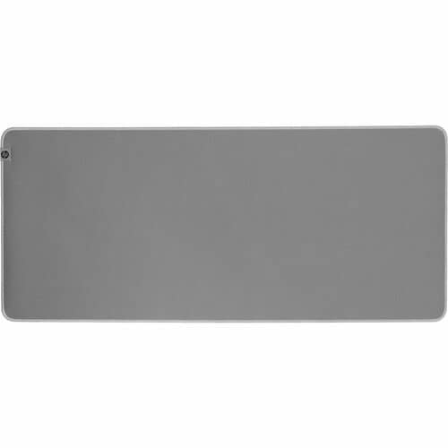 HP Desk Mat for Mouse - 700 mm Width x 300 mm Depth - Natural Rubber - Grey