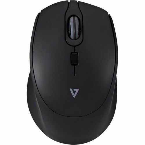 V7 MW350 Wireless Professional Silent Mouse - Optical - 2.4Ghz - Black - Wireless Connection - 1600 dpi - Scroll Wheel - 4