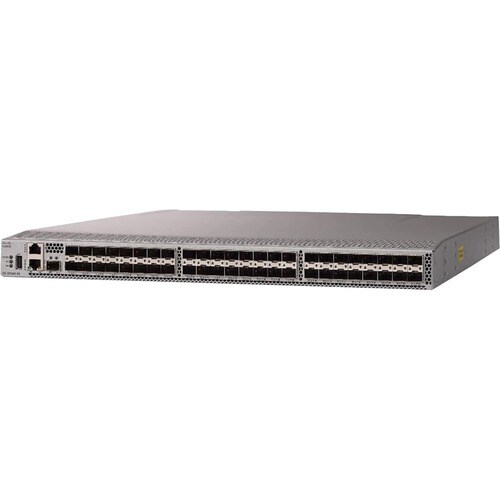Cisco MDS 9148T 50 Ports 32 Gbit/s Fibre Channel Switch - TAA Compliant - 48 Fiber Channel Ports - 2 x RJ-45 - Gigabit Eth