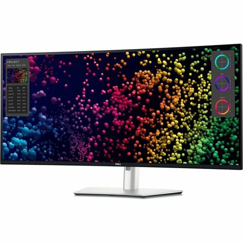 Dell UltraSharp U4025QW 40 Zoll Class 5K2K WUHD Gekrümmter Bildschirm LED-Monitor - 21:9 Format - Schwarz, Silber - 100,8 