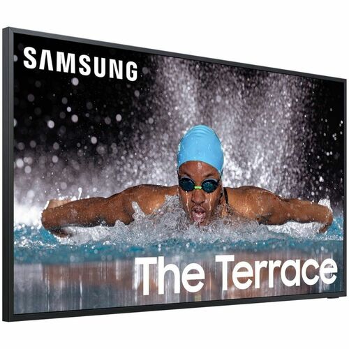 Samsung The Terrace LS QN85LST7CAF 84.5" Smart LED-LCD TV - 4K UHDTV - High Dynamic Range (HDR) - Titan Black - HLG, HDR10