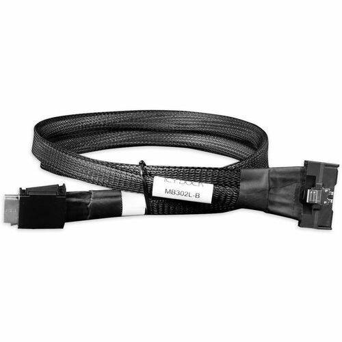Icy Dock MCIO 8i SFF-TA-1016 to 2x Oculink 4i SFF-8611 Cable - 0.5M - 1.64 ft MCIO Data Transfer Cable for HBA/RAID Card, 