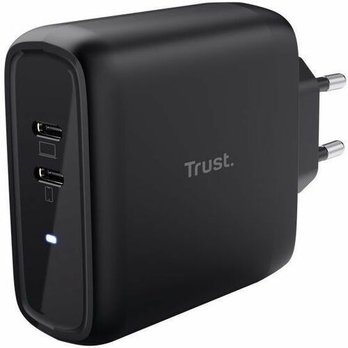Trust Maxo Stromadapter - 2 USB Type-C - Schwarz