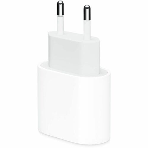 Apple 20 W Power Adapter - Universal Adapter - For iPhone, iPad Pro, AirPod, iPad, iPad Air, iPad mini, Apple Watch, USB T