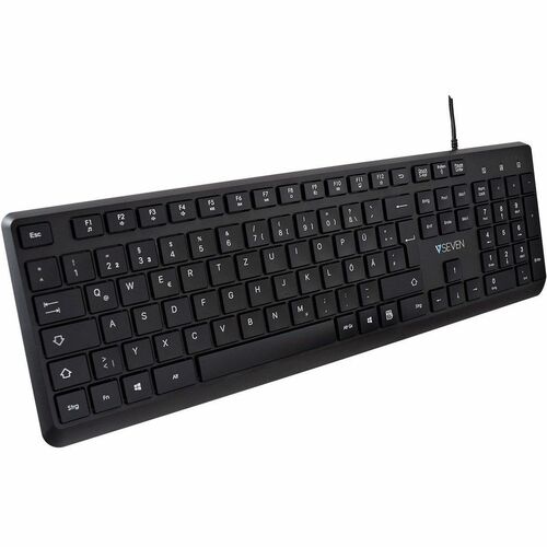 Clavier V7 KU350FR - Câble Connectivité - USB Interface - Français - Noir