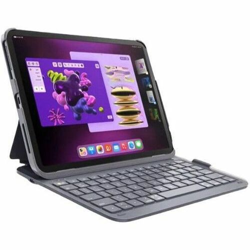 DEQSTER Slim PRO Tastatur - Kabellos Konnektivität - Bluetooth - iPad Air, iPad Pro