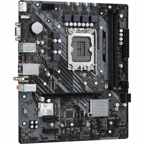 Placa Base de computador de escritorio ASRock H610M/ac - Intel H610 Conjunto de Circuitos Integrados - Socket LGA-1700 - M