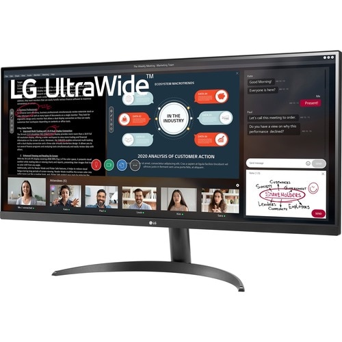 LG Ultrawide 34WP500-B 34" Class UW-UXGA Gaming LCD Monitor - 21:9 - 34" Viewable - In-plane Switching (IPS) Technology - 