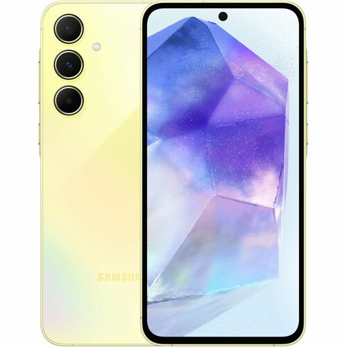 Samsung Galaxy A55 5G SM-A556B/DS 128 GB Smartphone - 16.8 cm (6.6") Super AMOLED Full HD Plus 1080 x 2340 - Octa-core (Co